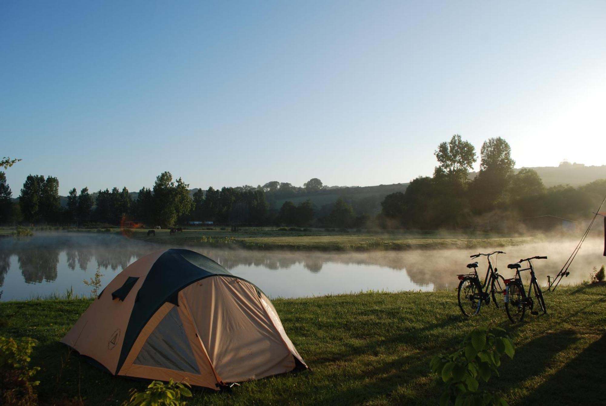 Camping Le Marqueval Pourville-sur-Mer Exterior foto