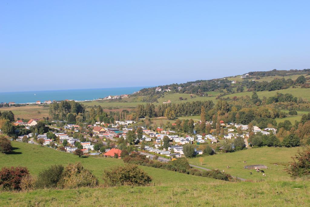 Camping Le Marqueval Pourville-sur-Mer Exterior foto
